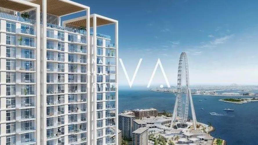 1 غرف نوم شقة في Bluewaters Residences, الإمارات العربية المتحدة رقم 64 № 8