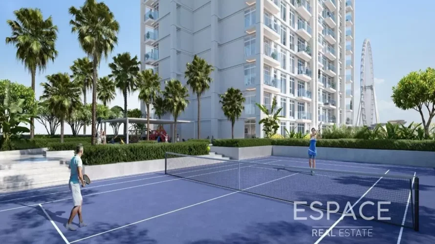 1 غرف نوم شقة في Bluewaters, الإمارات العربية المتحدة رقم 146 № 1