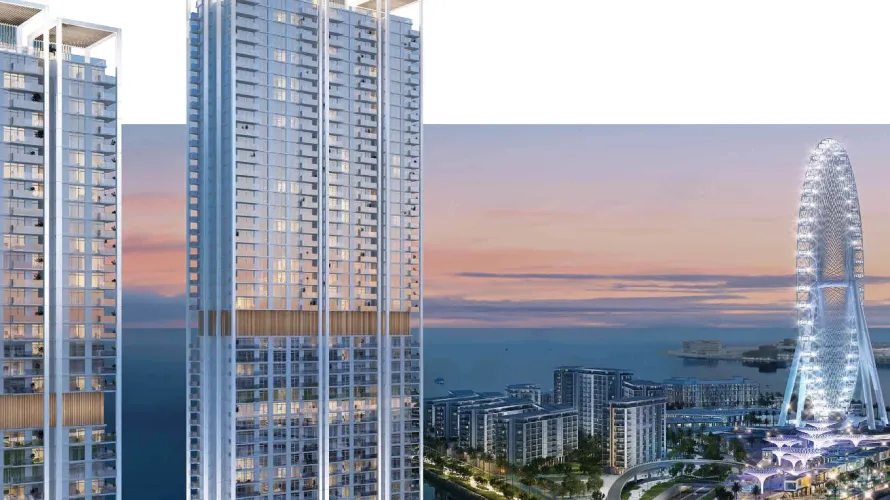 Apartamento de 1 dormitorio en Bluewaters, UAE No. 103 № 1