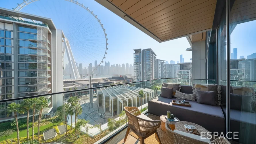 Apartamento de 3 dormitorios en Bluewaters, UAE No. 76 № 14