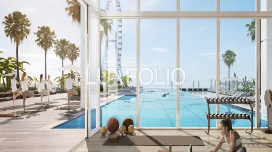 Apartamento de 1 dormitorio en Bluewaters, UAE No. 62 № 4