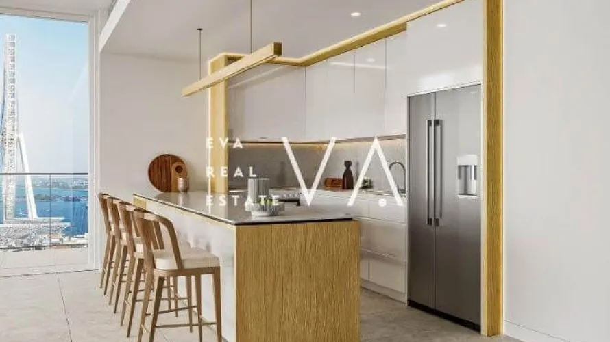 Apartamento de 1 dormitorio en Bluewaters Residences, UAE No. 64 № 4