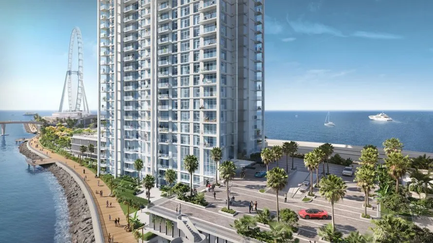 Apartamento de 1 dormitorio en Bluewaters, UAE No. 102 № 1