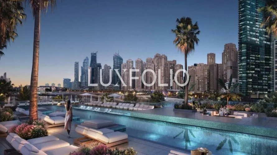 Apartamento de 1 dormitorio en Bluewaters, UAE No. 62 № 5