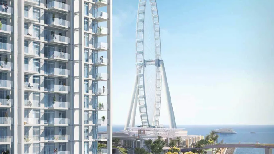 Apartamento de 1 dormitorio en Bluewaters, UAE No. 103 № 2