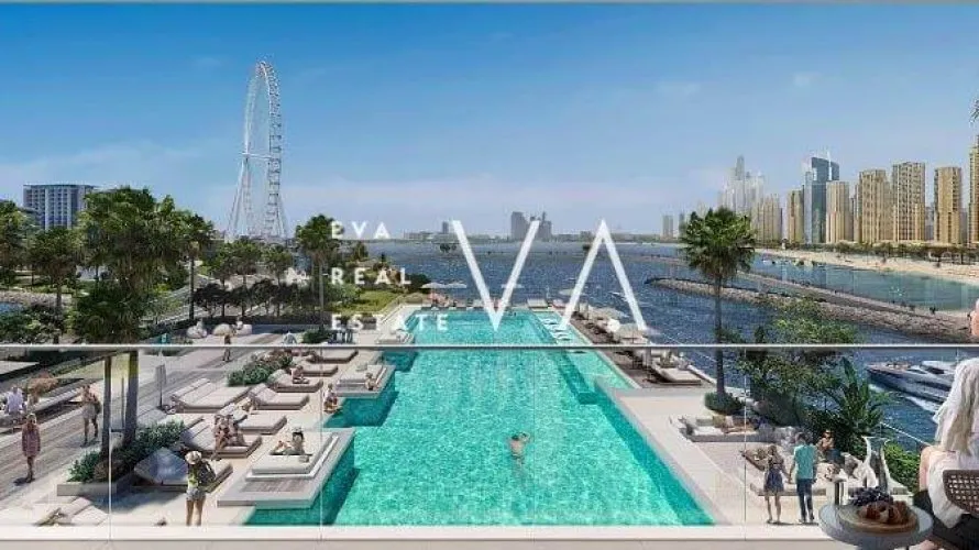 Apartamento de 1 dormitorio en Bluewaters Residences, UAE No. 64 № 7