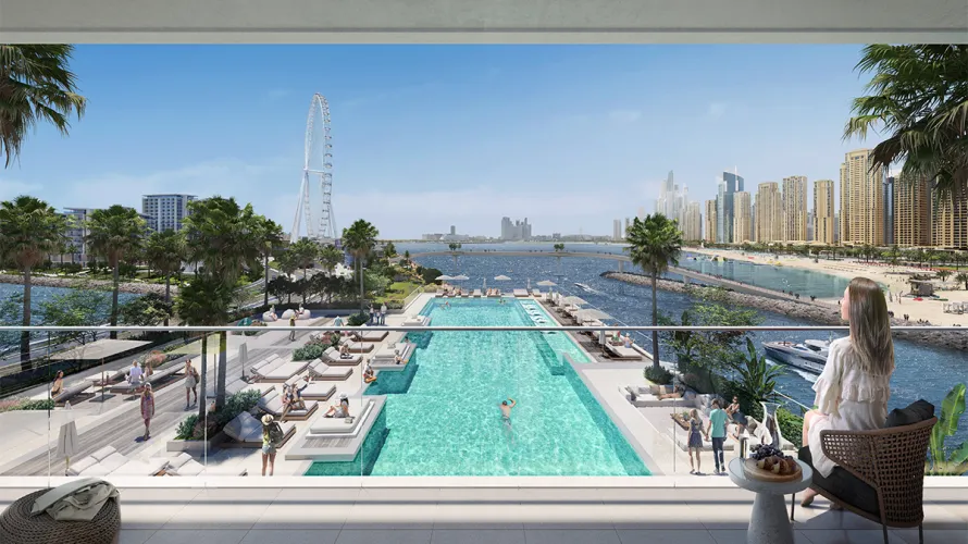 Apartamento de 2 dormitorios en Bluewaters, UAE No. 19 № 5