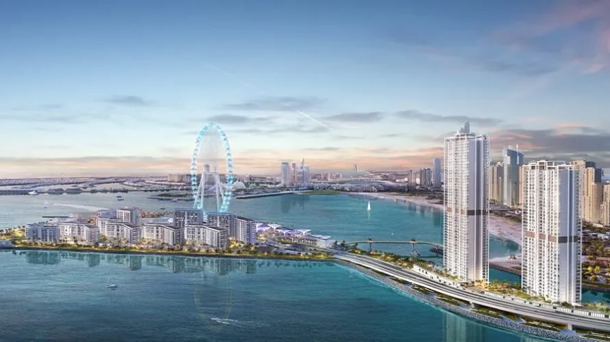 Apartamento de 2 dormitorios en Bluewaters, UAE No. 98 № 1