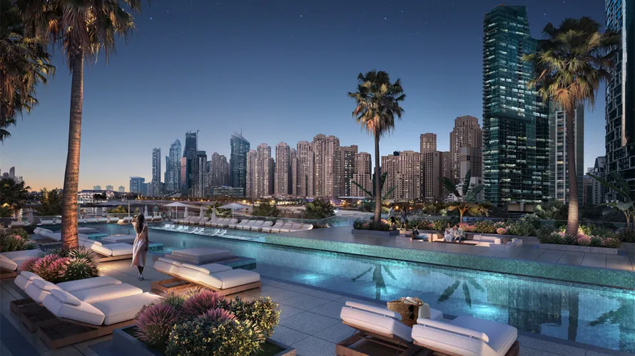 Apartamento de 1 dormitorio en Bluewaters, UAE No. 18 № 15