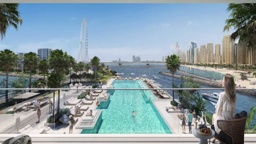 Apartamento de 1 dormitorio en Bluewaters, UAE No. 96 № 2