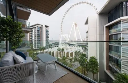 Apartamento de 1 dormitorio en Bluewaters Residences, UAE No. 78