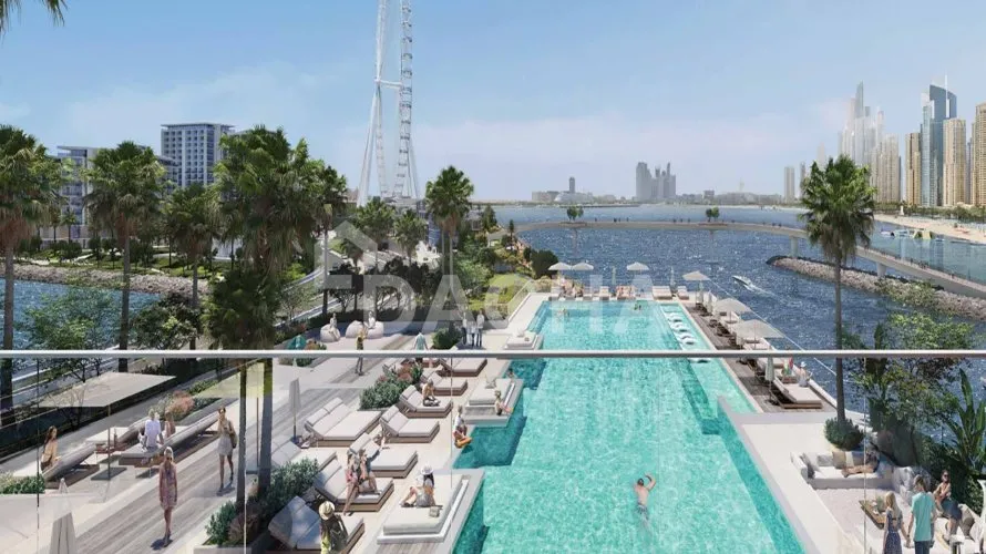Apartamento de 3 dormitorios en Bluewaters, UAE No. 126