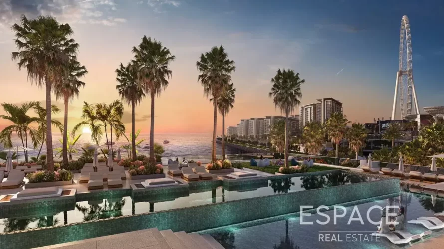 Apartamento de 5 dormitorios en Bluewaters, UAE No. 145 № 1