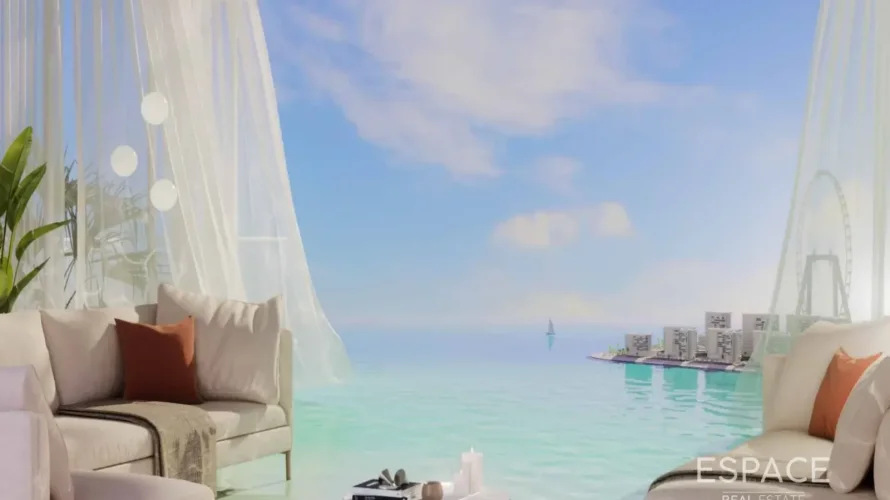 Apartamento de 1 dormitorio en Bluewaters, UAE No. 139 № 5