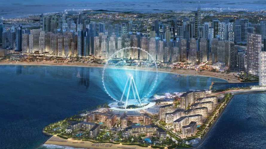 Apartamento de 1 dormitorio en Bluewaters, UAE No. 147 № 3