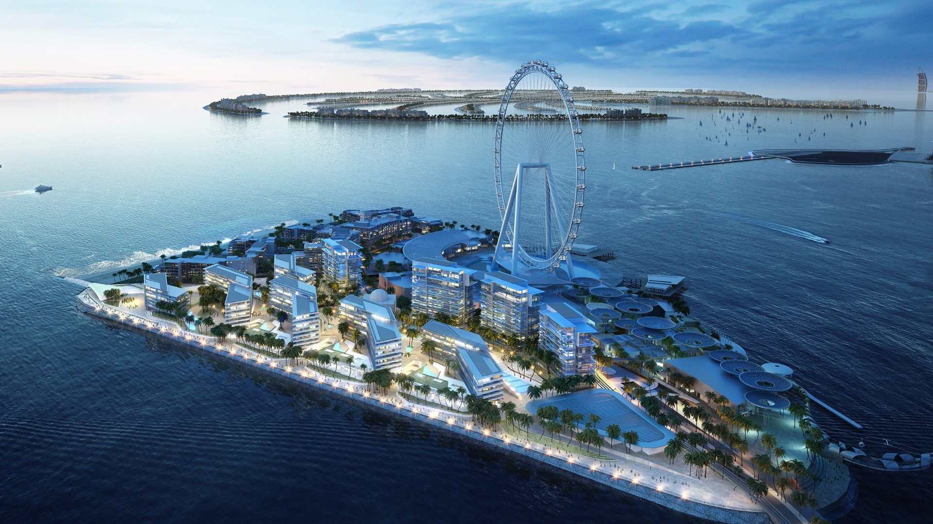 Недвижимость в Блю Вотерс, Дубай, ОАЭ: жилье по выгодной цене |  Bluewaters-Island-Dubai.Ae