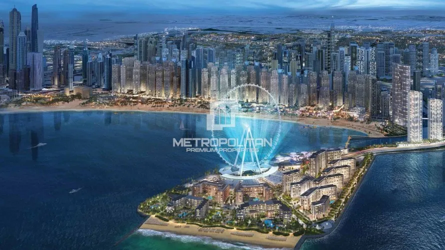 Квартира с 1 спальней в  Bluewaters, Дубай, ОАЭ №87 № 6