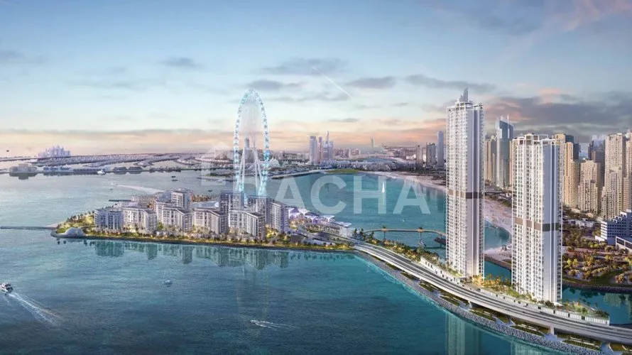 Квартира с 3 спальнями в Bluewaters, Дубай, ОАЭ №126 № 1