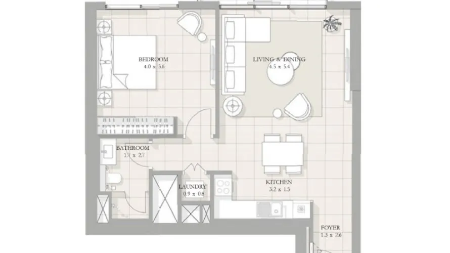 1 bedroom apartment for sale , Bluewaters, Dubai, UAE No. 102 № 2